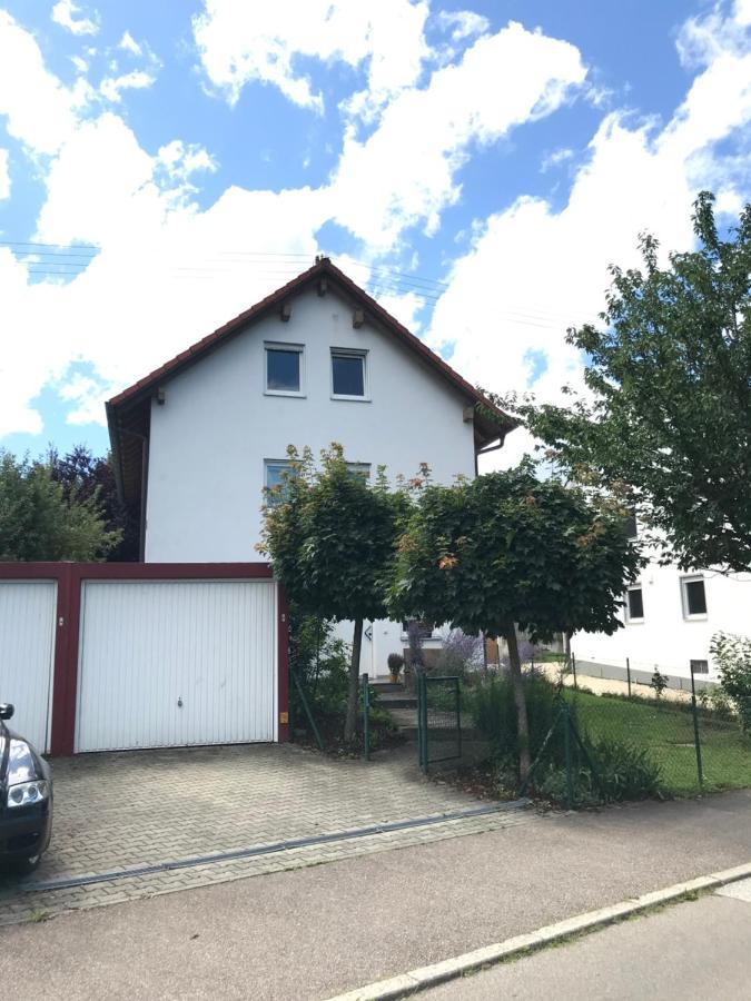Ferienwohnung House With Castle View & Art Günzburg Exterior foto